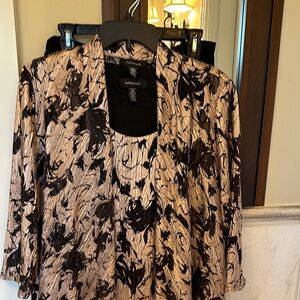 Black, gold and rose formal/casual wear